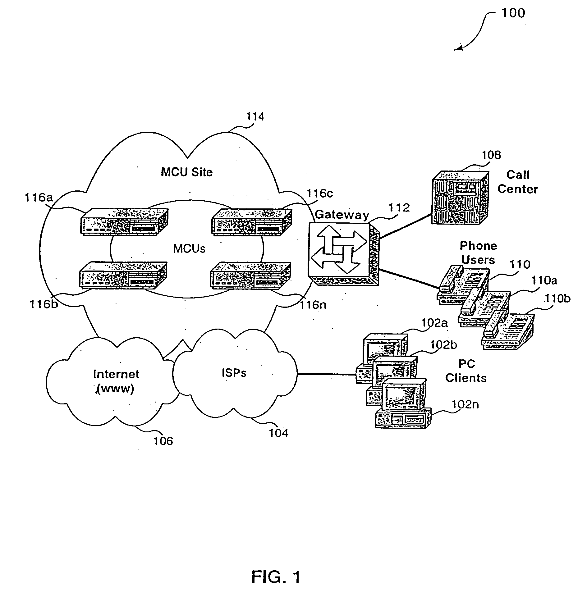 Efficient buffer allocation for current and predicted active speakers in voice conferencing systems