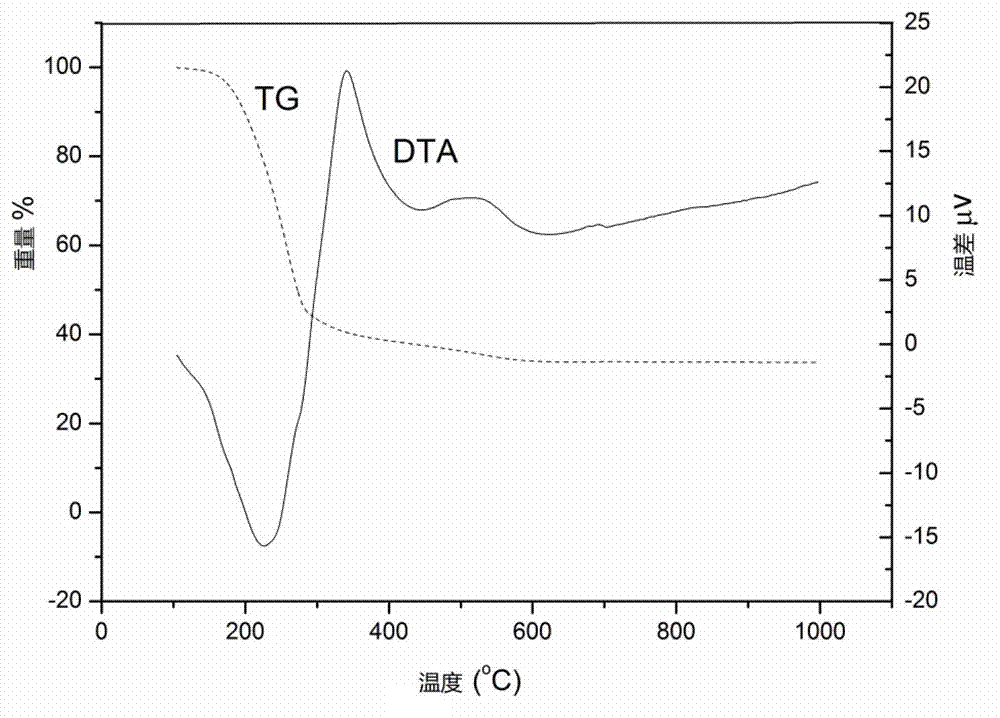 High-specific-surface-area mesoporous aluminum gallium phosphate glass and preparation method thereof