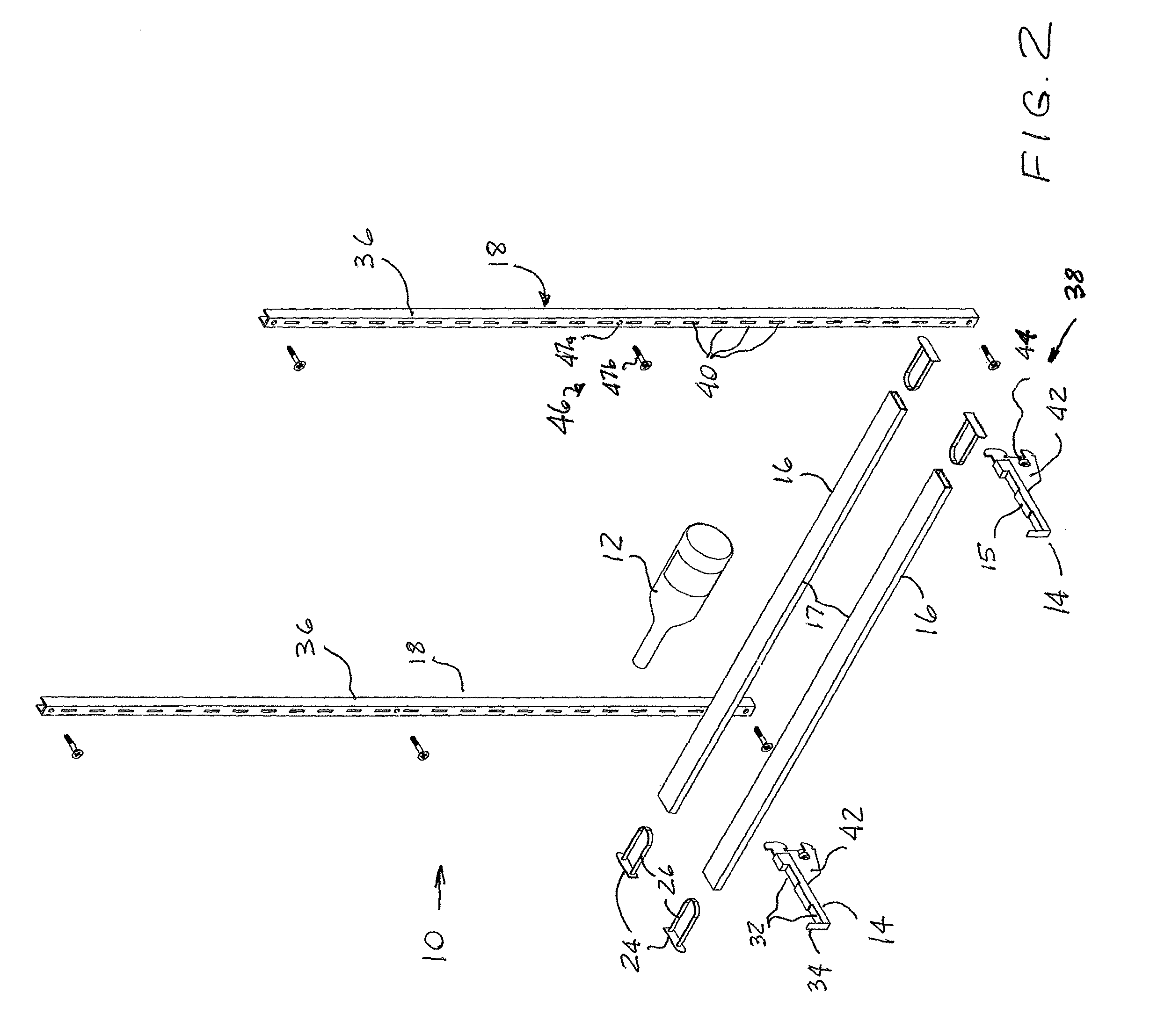 Modular storage and display system