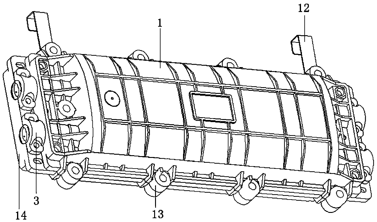 Optical cable splice box