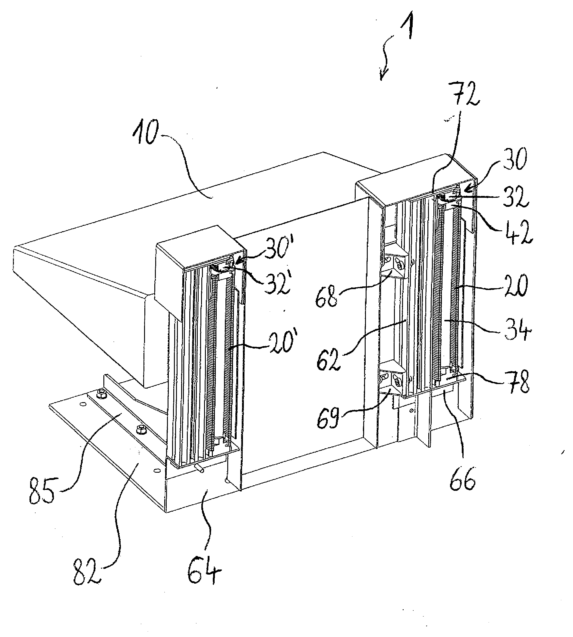 Height-Adjustable Pedestal