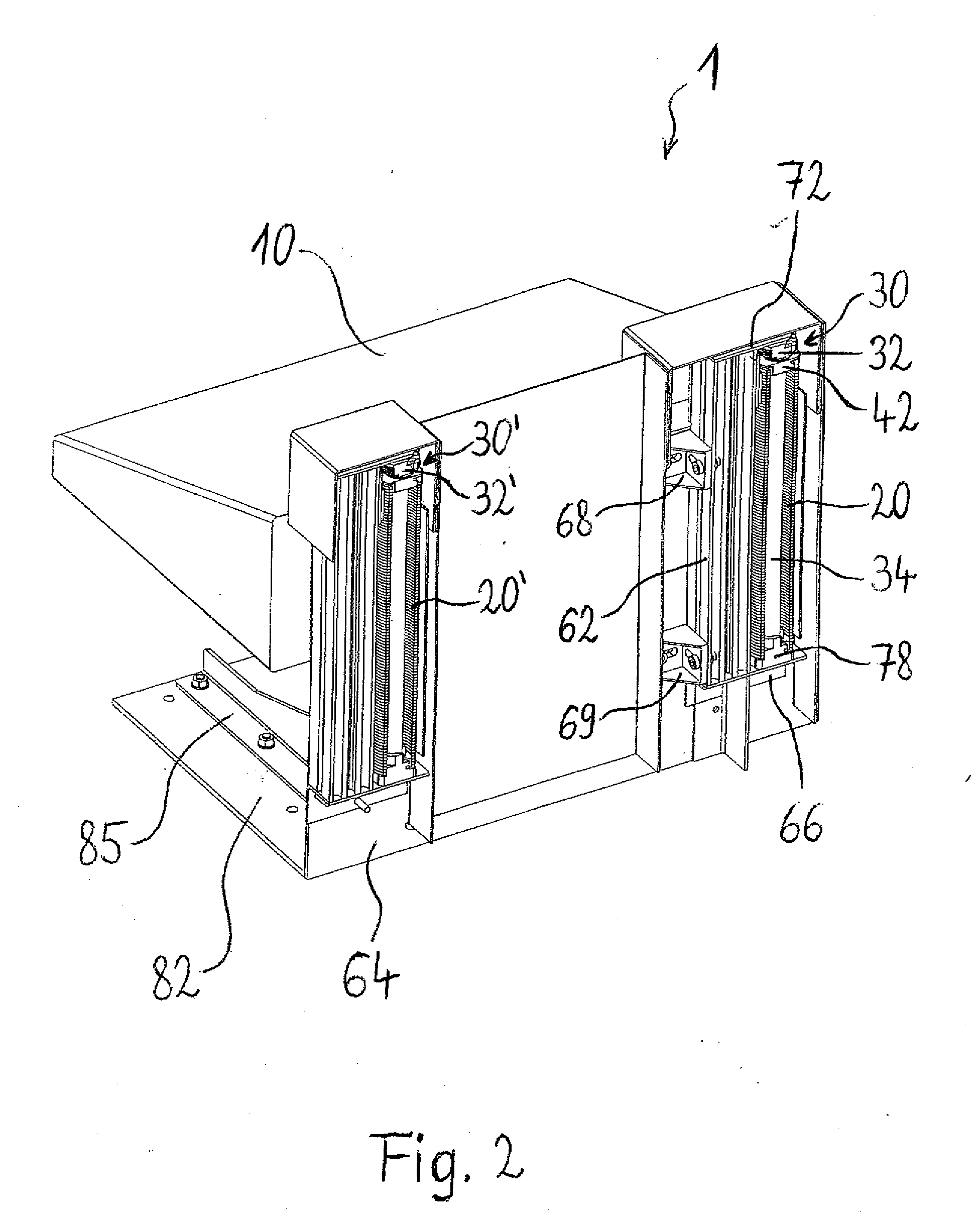 Height-Adjustable Pedestal