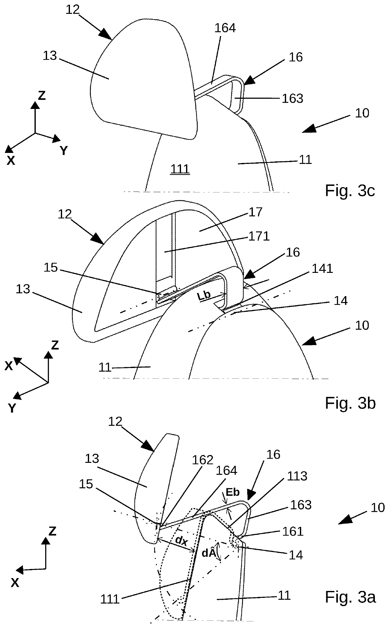 Armchair comprising an adjustable headrest