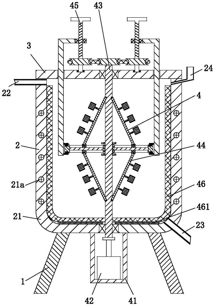 Industrial lubricating oil production and preparation equipment and preparation process thereof