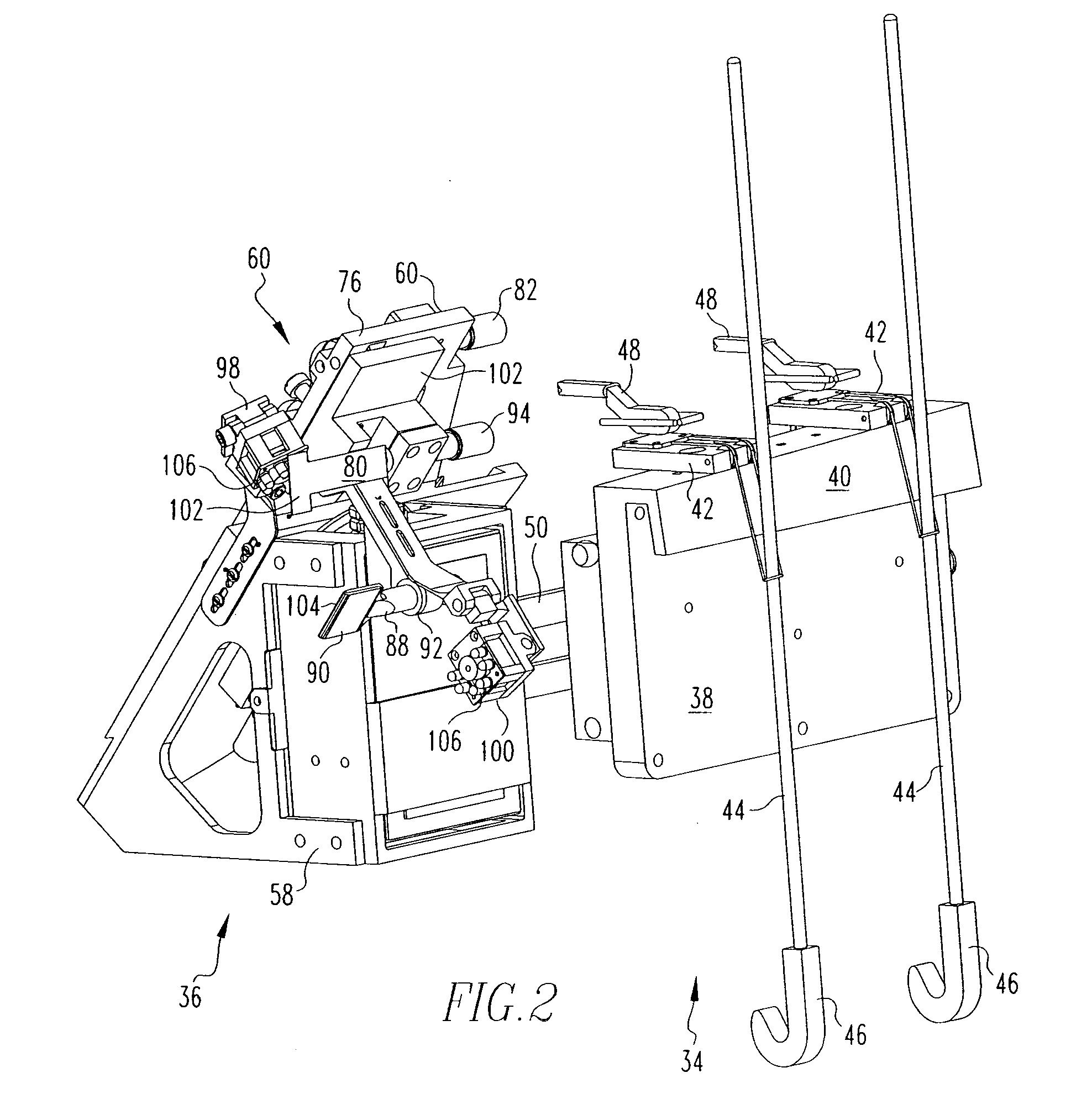 Inspection carriage for turbine blades