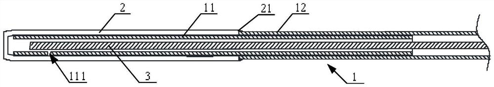 Sacculus and device for removing calculus under choledochoscope