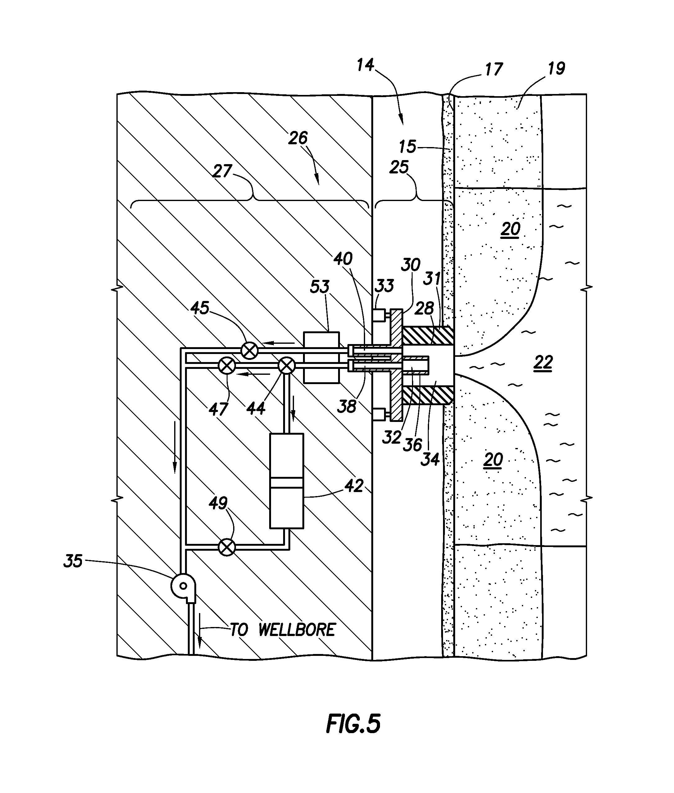 Single pump focused sampling