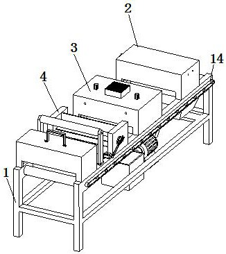 A disinfection and sterilization device for the outer packaging of skin care products