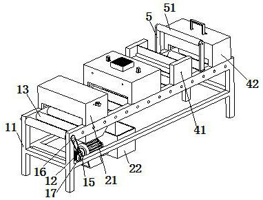 A disinfection and sterilization device for the outer packaging of skin care products