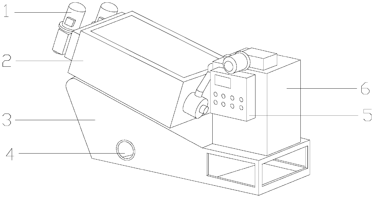 Sludge quick-consolidation construction machinery equipment capable of dissolving grease