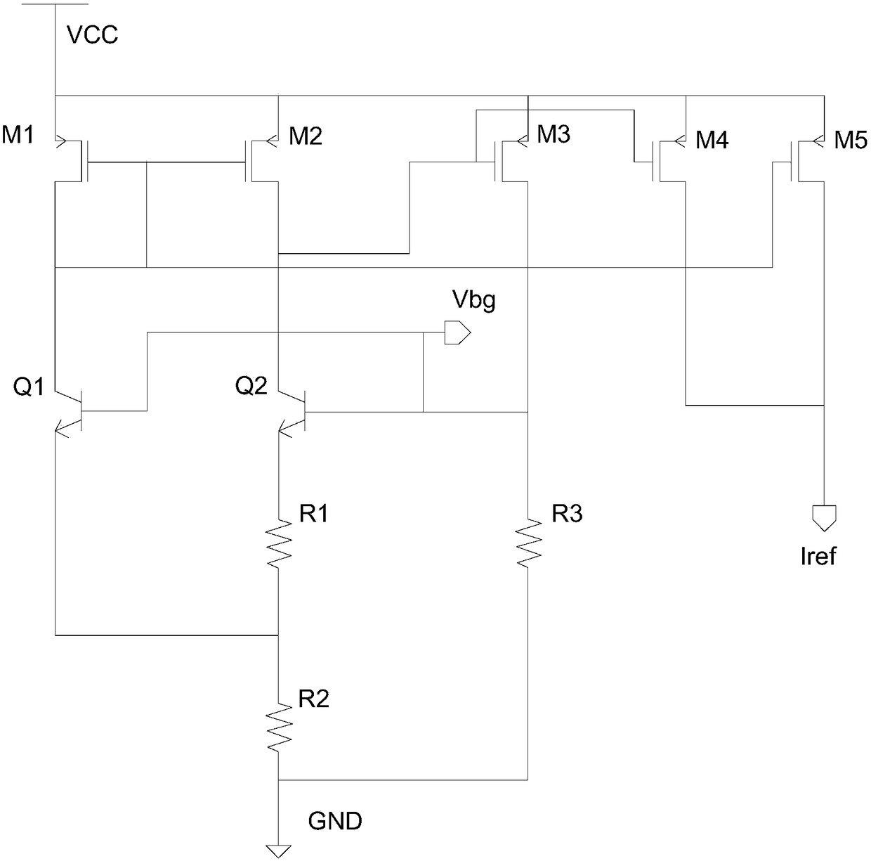 Low-temperature-drift high-accuracy current source suitable for any resistor type