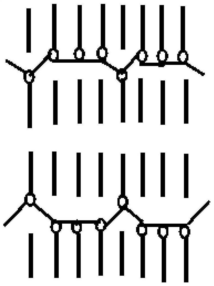 Hollow three-dimensional warm-keeping fabric and preparation method thereof