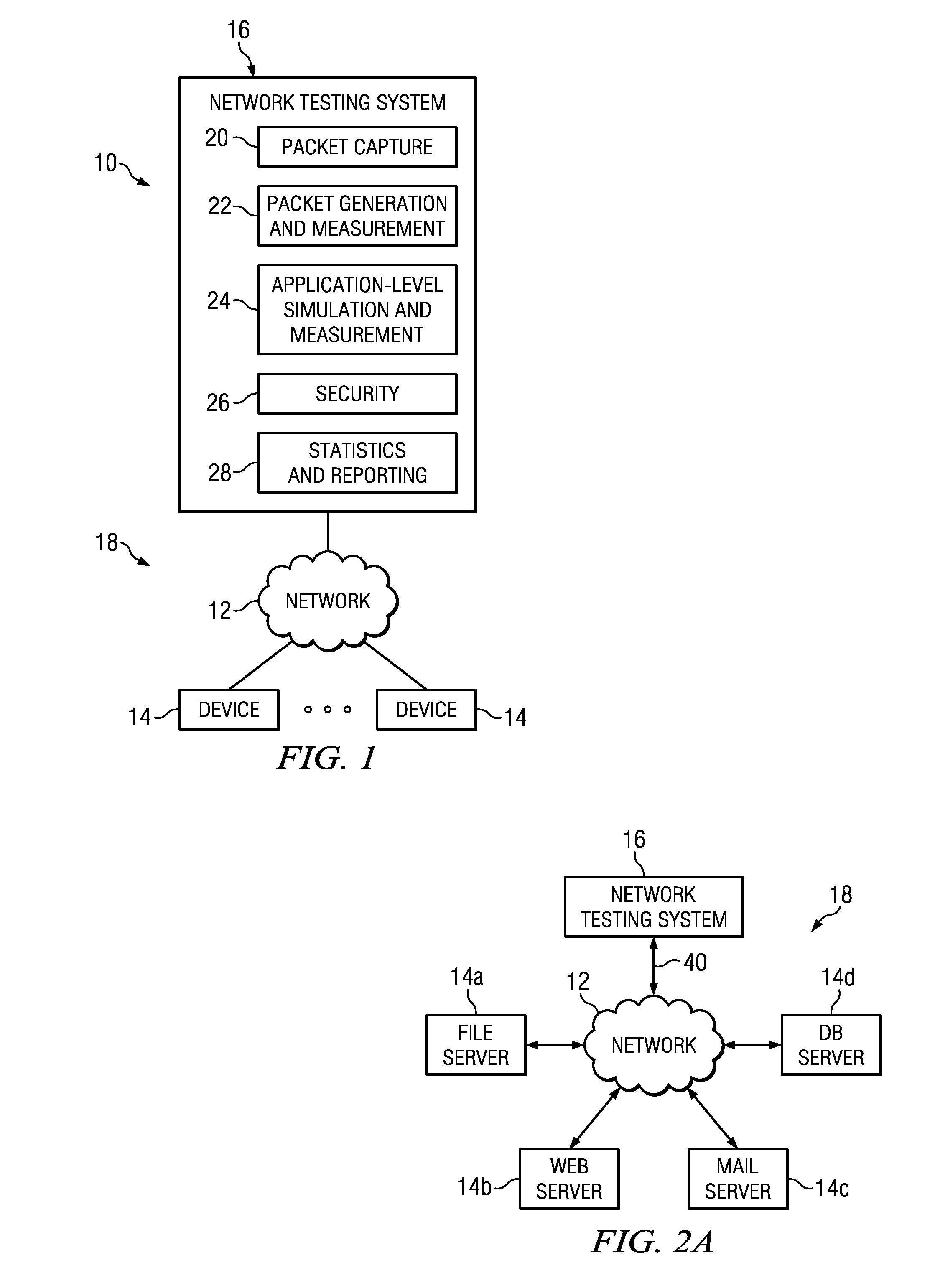 Virtual data loopback and/or data capture in a computing system