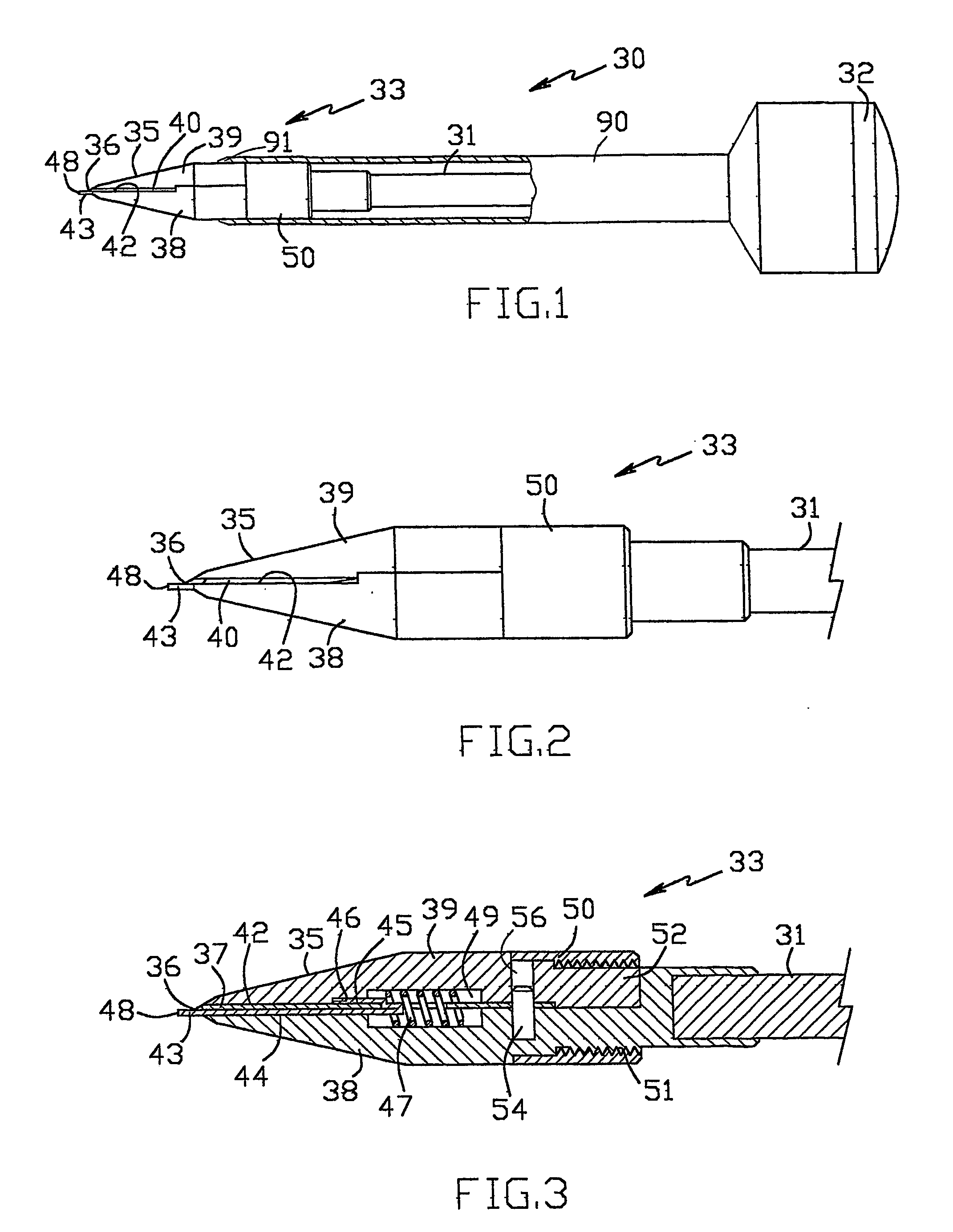 Safety trocar obturator