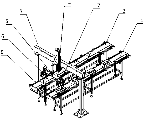 Pressurized oxygen bag automatic assembling machine