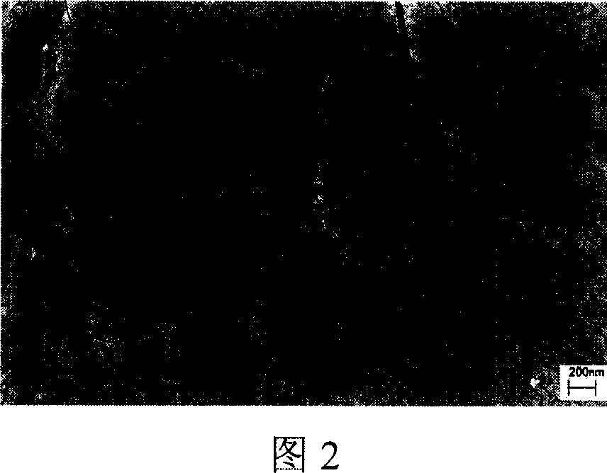 Preparation of double axial structured CeO2 film from inorganic salt as raw material by liquid phase chemical process