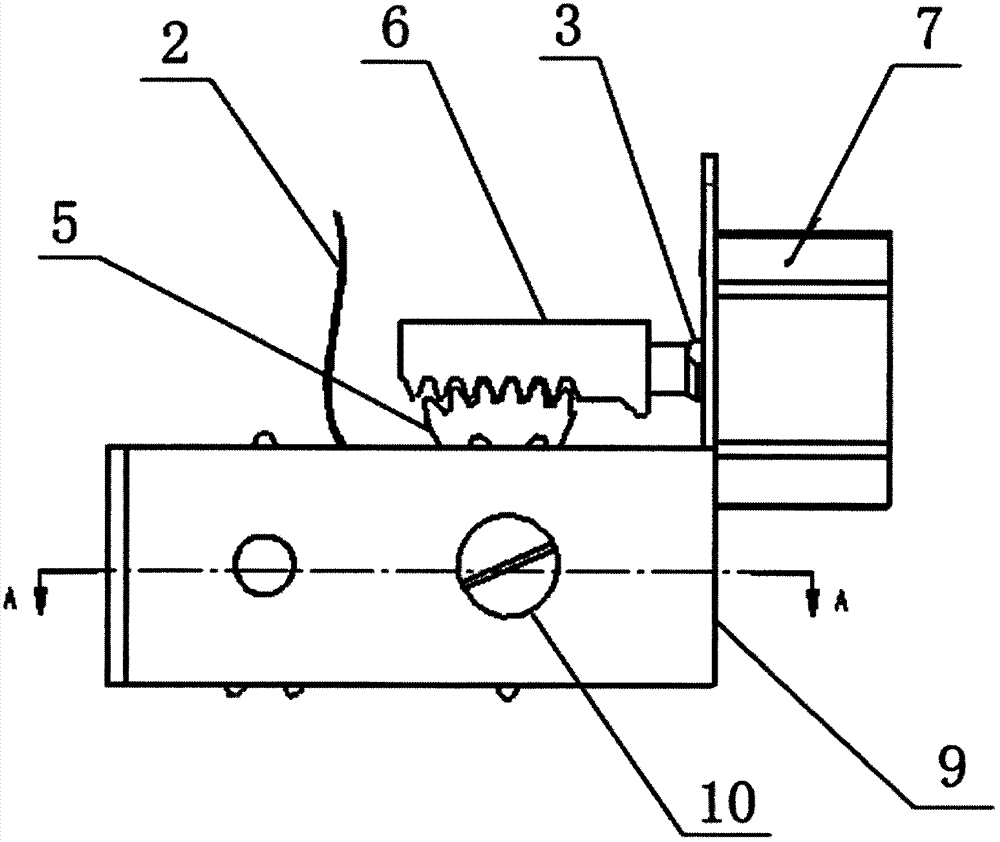 Abrasive belt automatic feeding mechanism