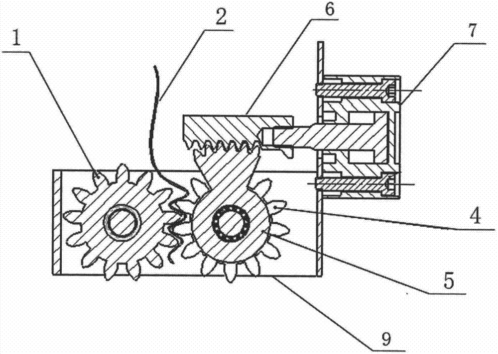 Abrasive belt automatic feeding mechanism