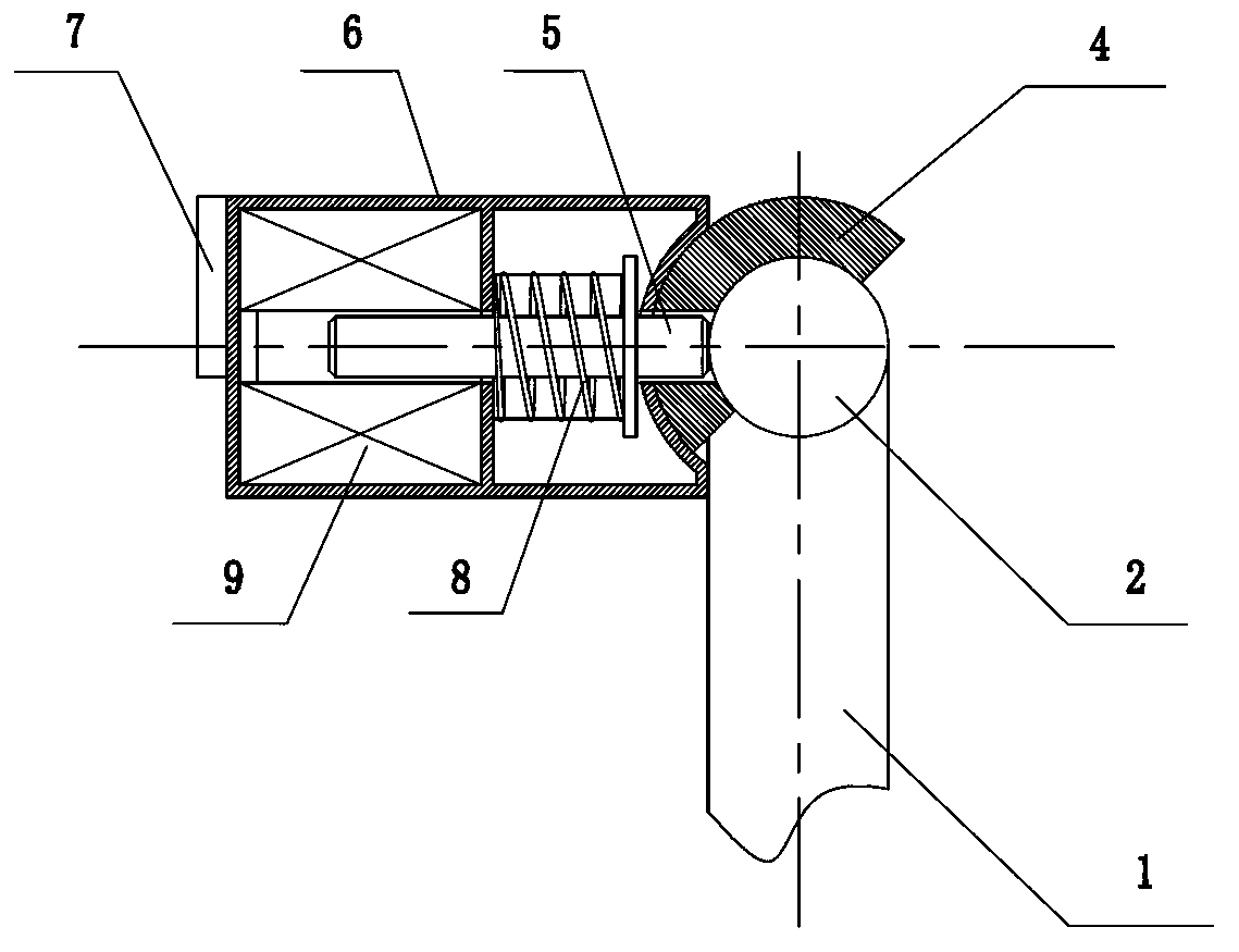 Novel anti-theft device implemented through automatically padlocking parked vehicles