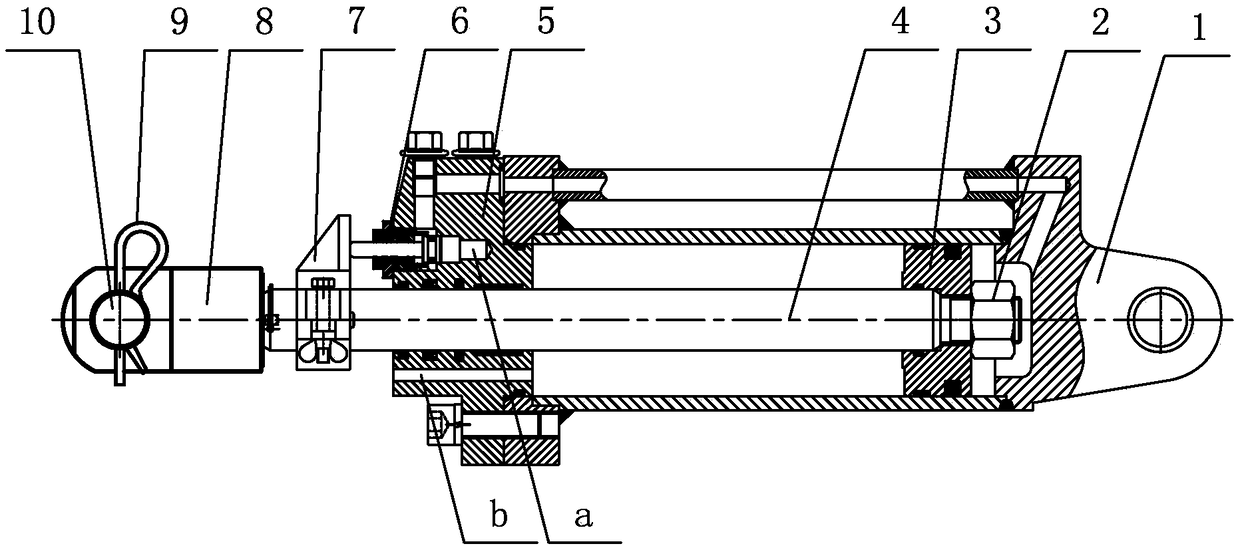 Lift cylinders for agricultural machinery