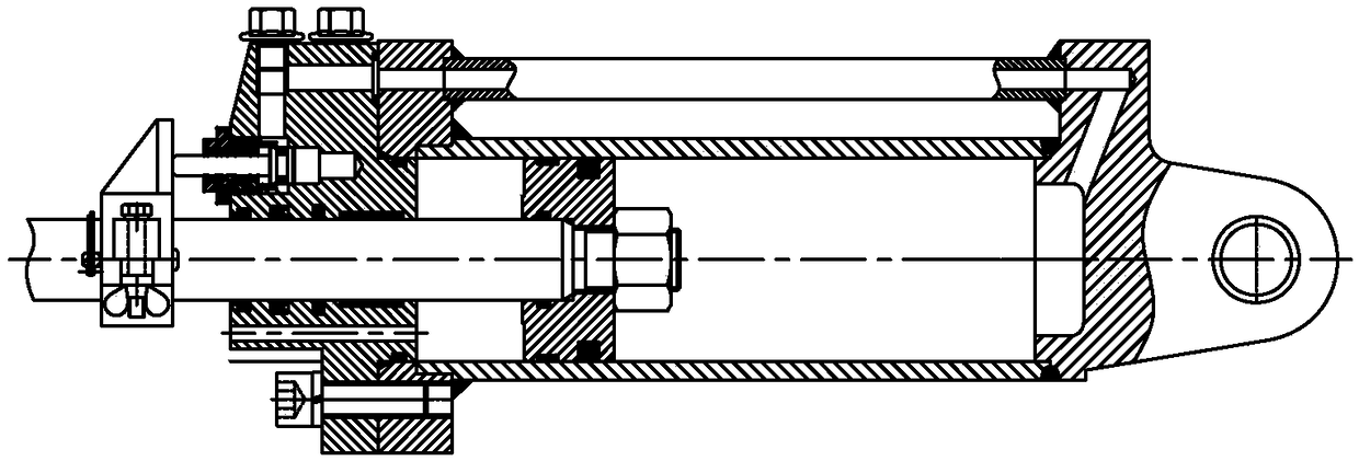 Lift cylinders for agricultural machinery