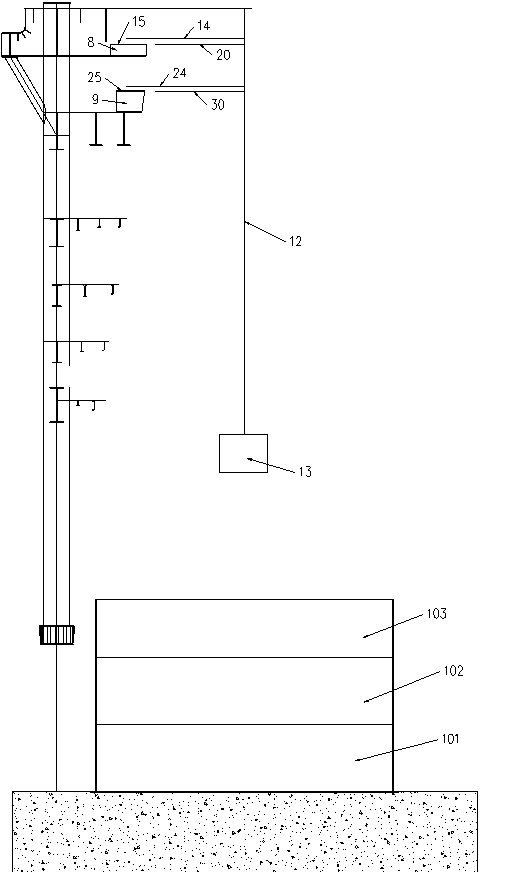 Positioning method for inverting blast furnace shell