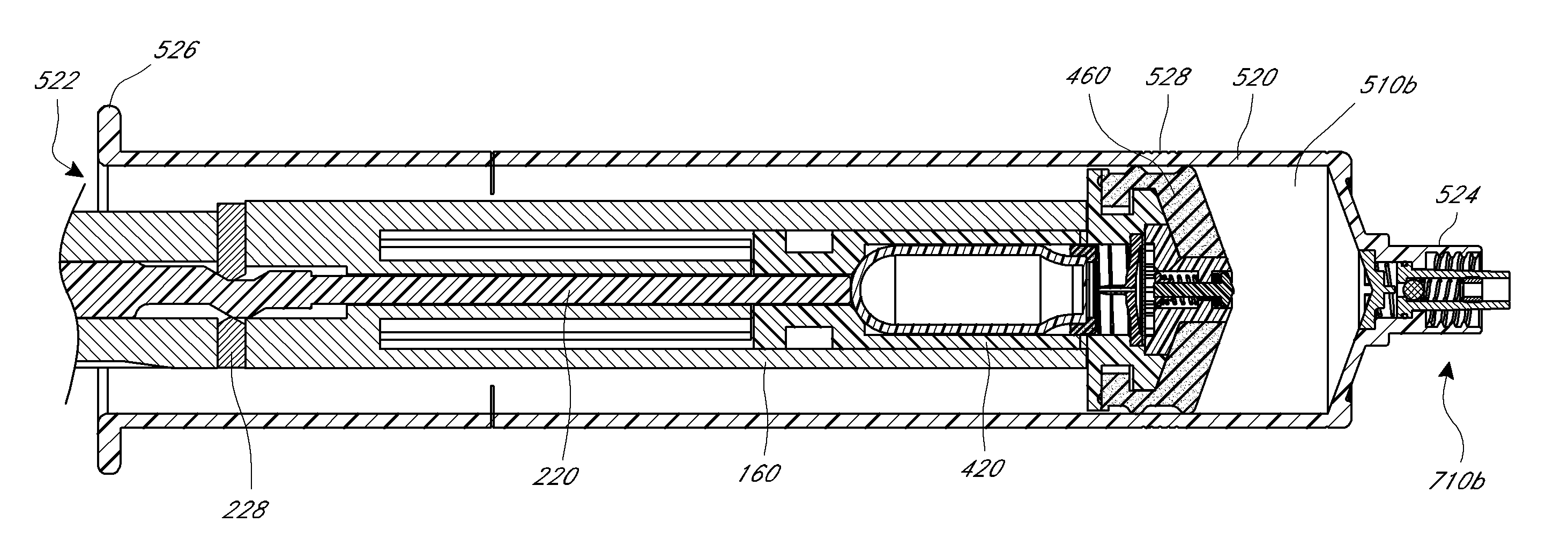 Intraocular gas injector