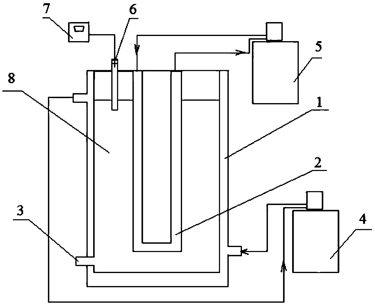 Method for separating milk fat based on melting layer crystallizing technology