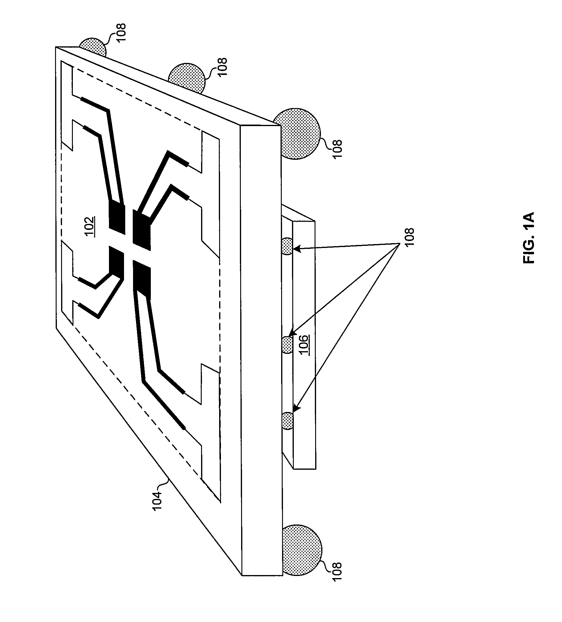 Method and system for a phased array antenna embedded in an integrated circuit package