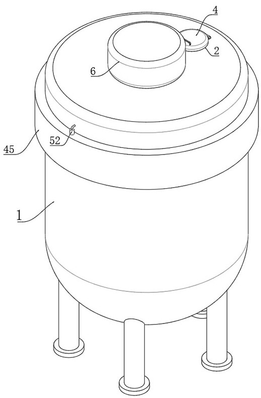 Production mixing mechanism for industrial intelligent manufacturing