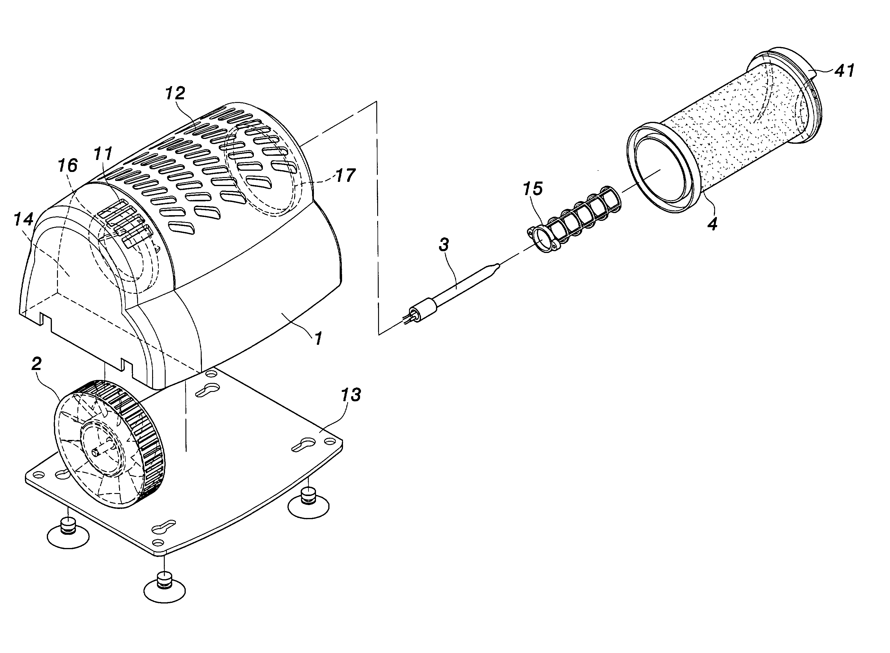 Air cleaning apparatus