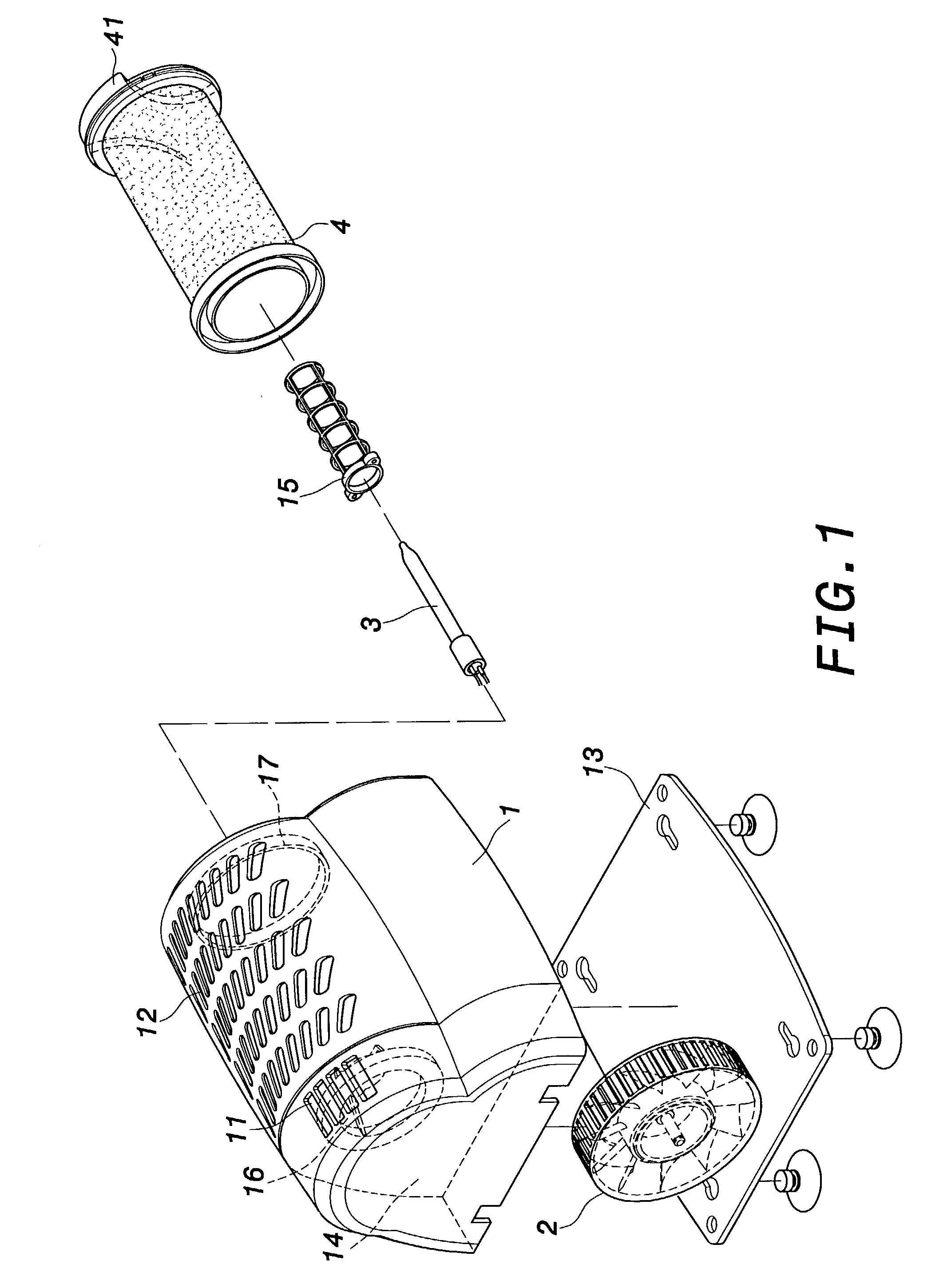 Air cleaning apparatus