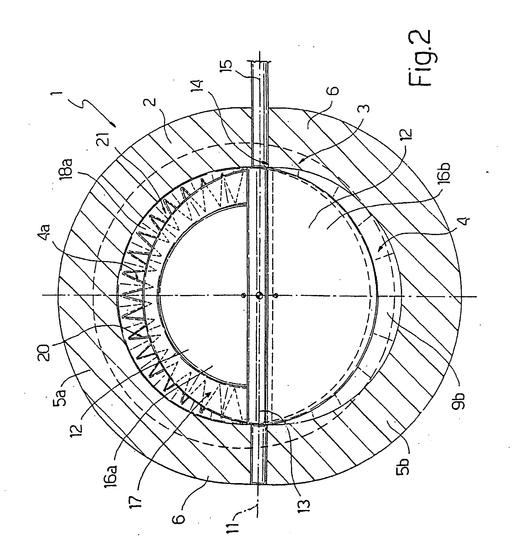 Flow control device for fluids