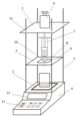 Spinning solution filtering value semi-automatic detector