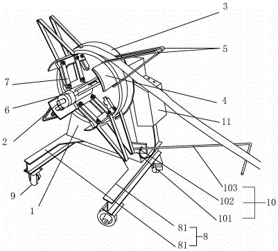 Feeding structure