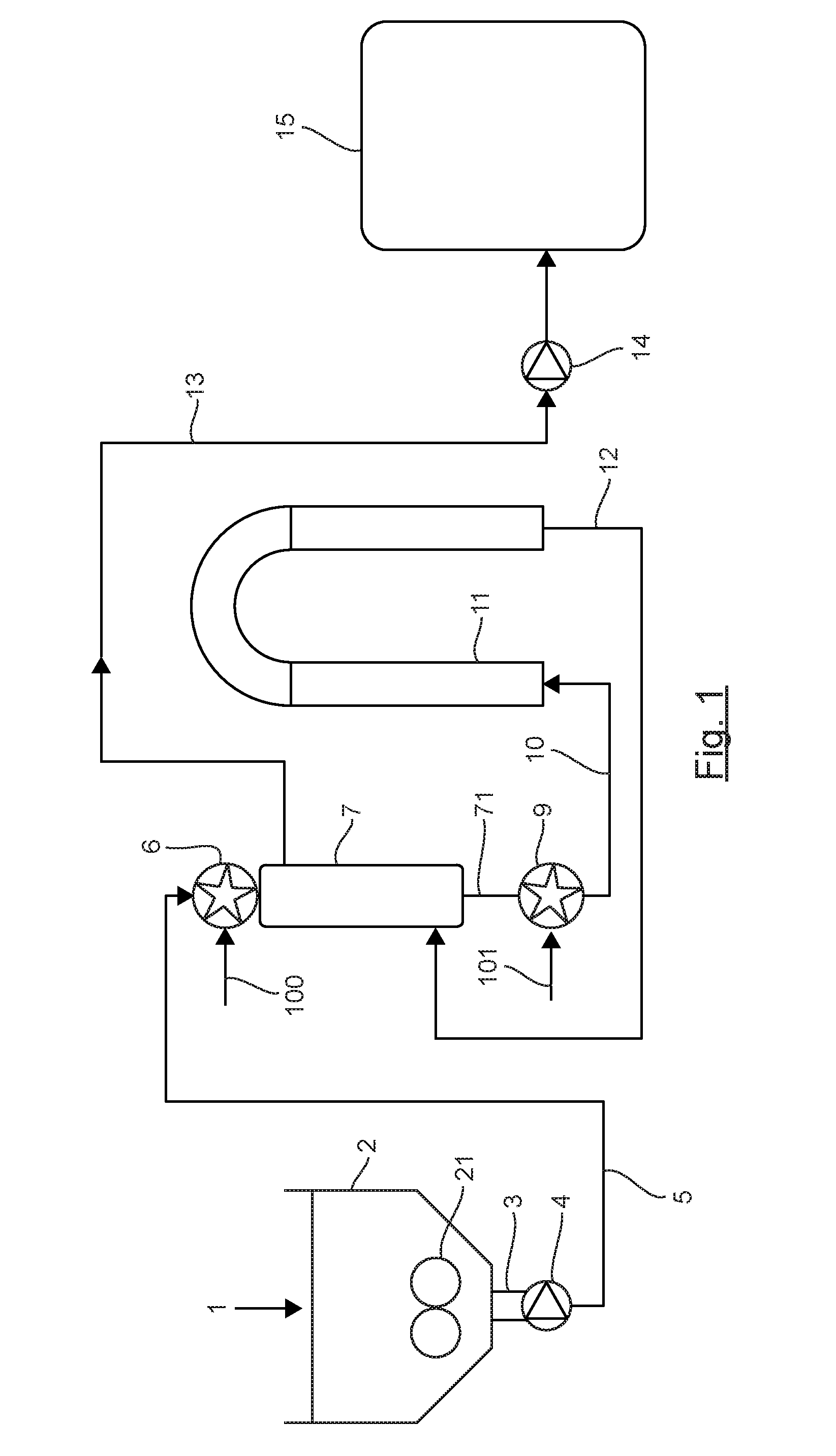 Method for the continuous thermal hydrolysis of sludge with a high dryness value