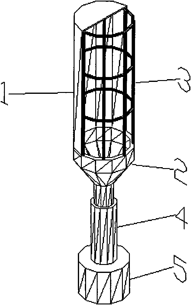 Stick for obtaining toxin of scorpions