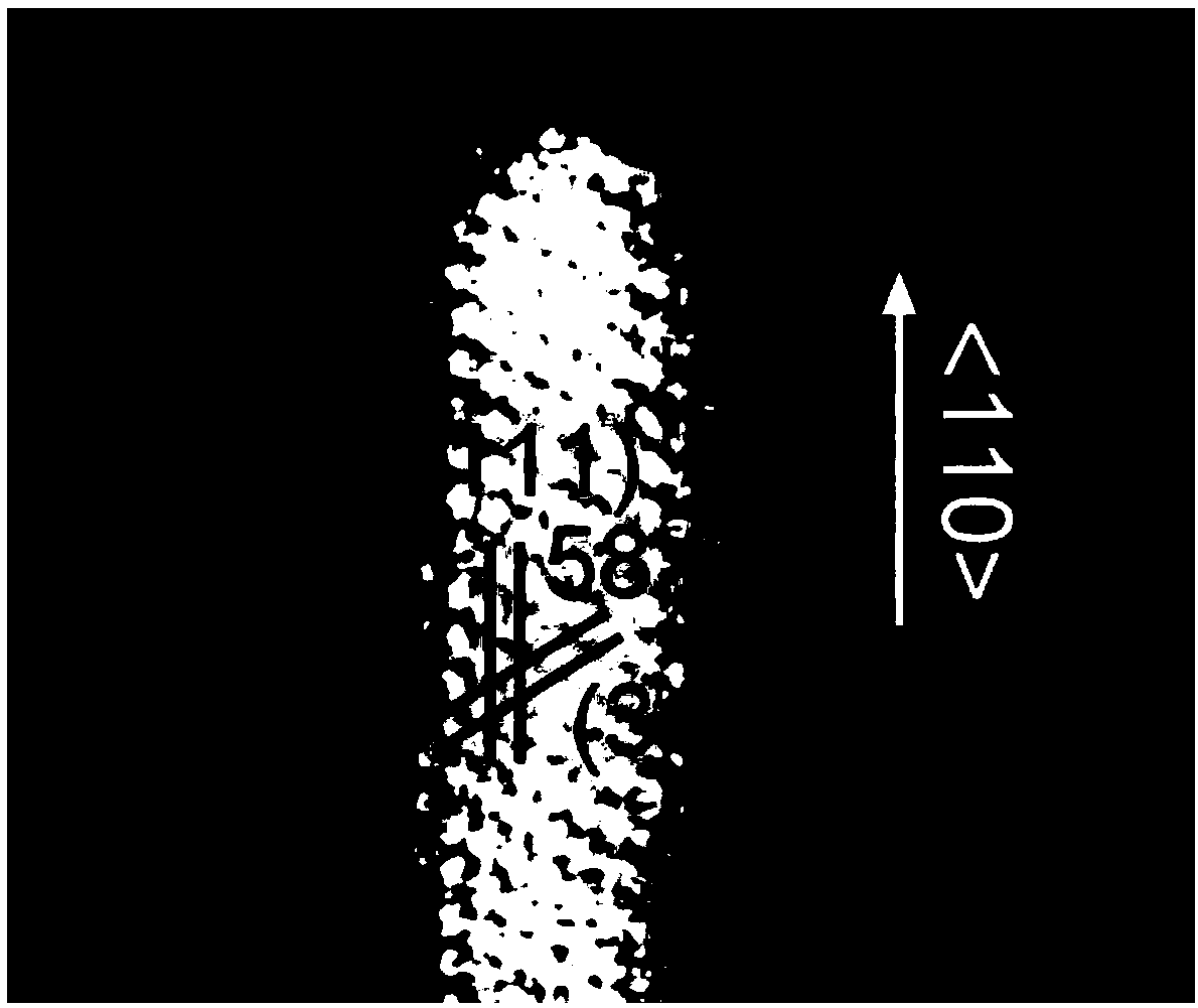 Ultrafine ptrh nanowire and its catalyst preparation method and application