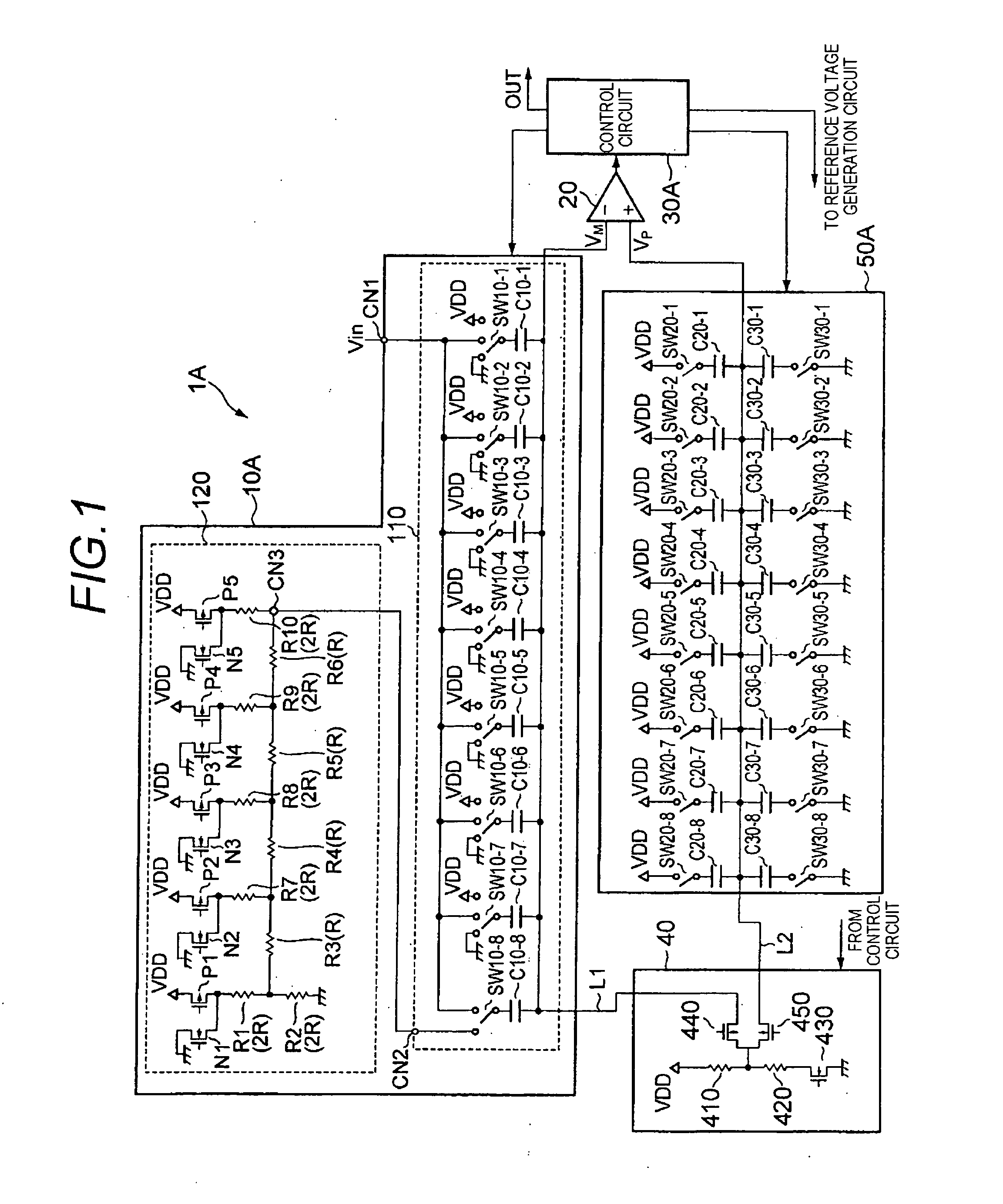 Successive aproximation A/D Converter