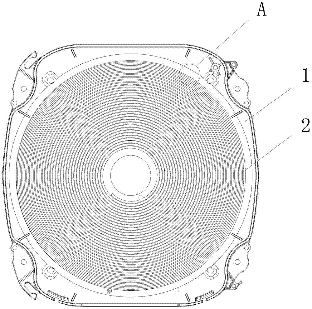 Coil panel, manufacturing method thereof and electromagnetic heating equipment