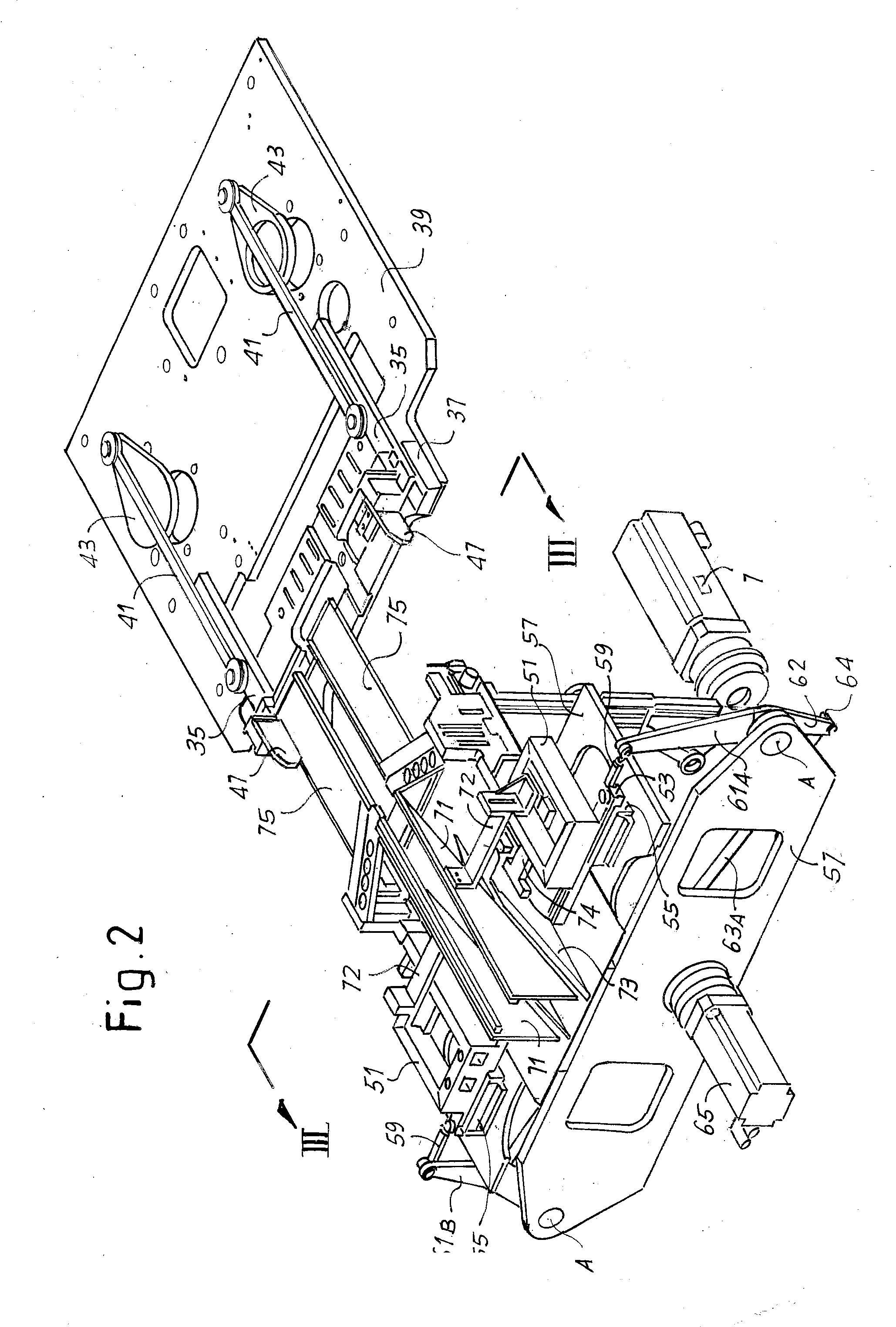 Packaging machine for packing rolls of paper and the like