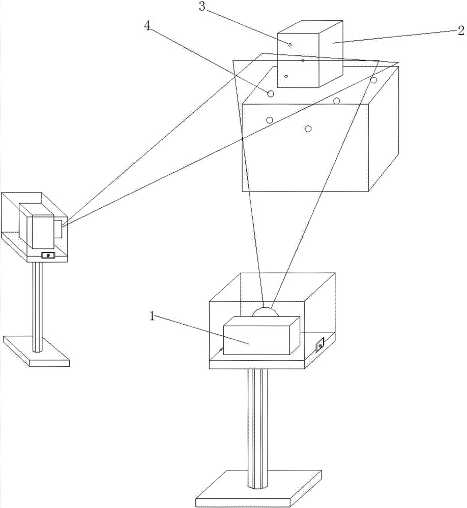 Internet-of-things building three-dimensional real-time monitoring and analysis method based on photogrammetry principle