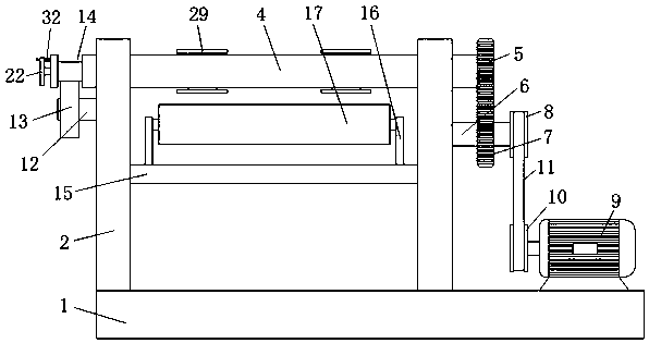 Coiling device applied to textile machinery