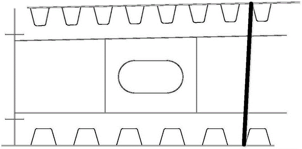 Method for longitudinal arrangement of temporary bracings in transverse-partitioning construction of steel box girder