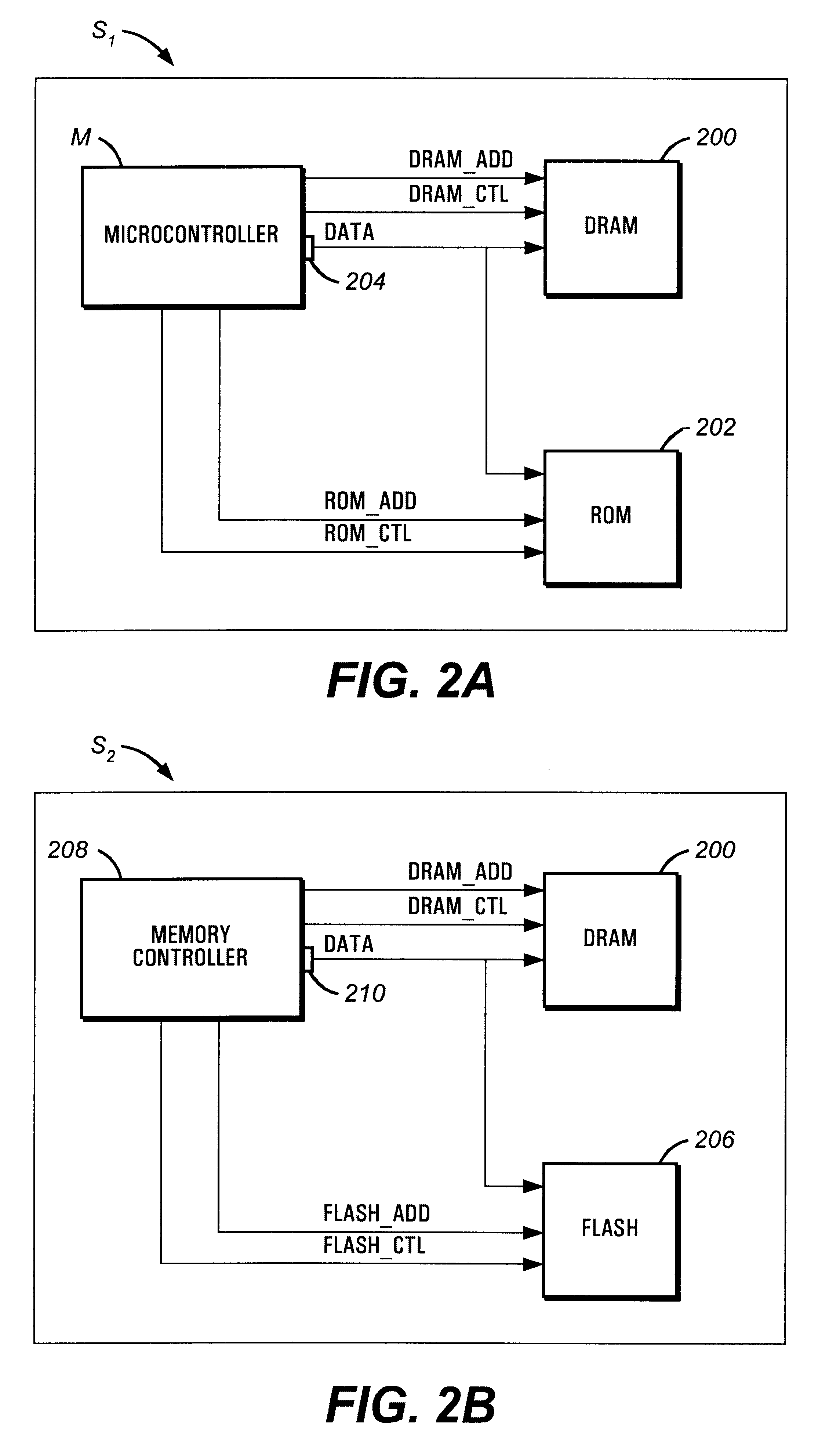 Pseudo-concurrency between a volatile memory and a non-volatile memory on a same data bus