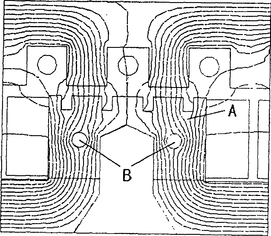 Suspension magnet of high speed magnetic suspension train and the manufacturing method thereof