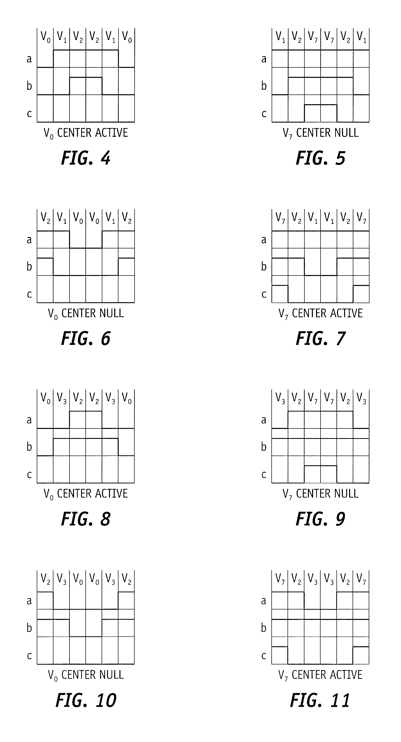 Method and apparatus for pwm control of voltage source inverter to minimize current sampling errors in electric drives