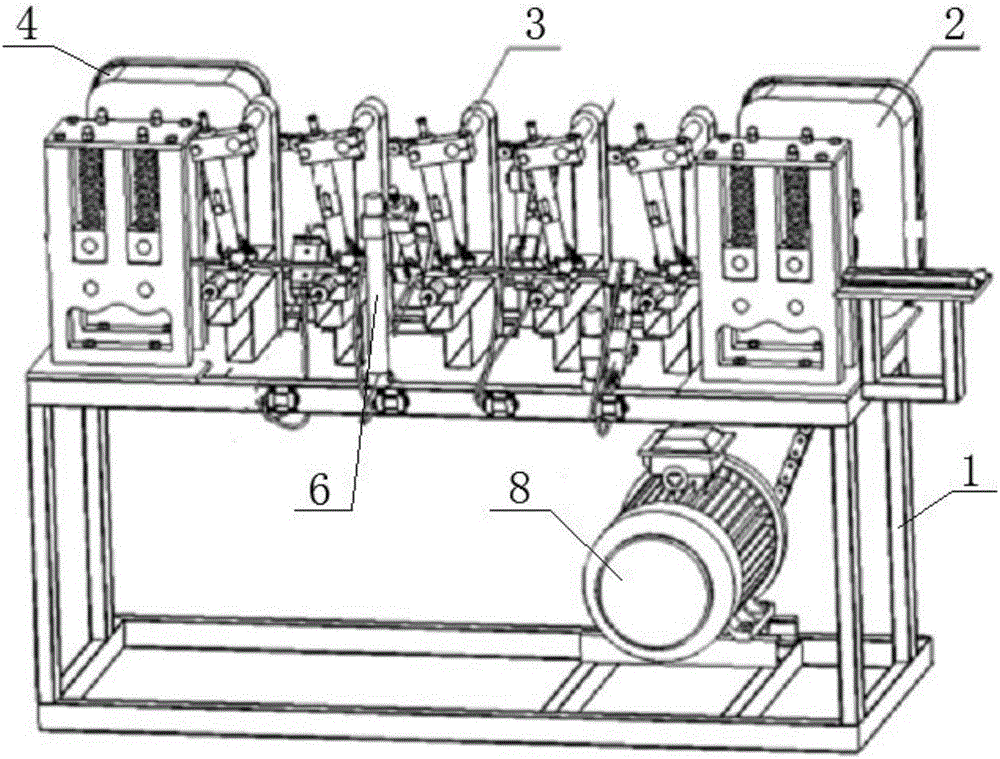 Apparatus for detecting bamboo strip edge defects