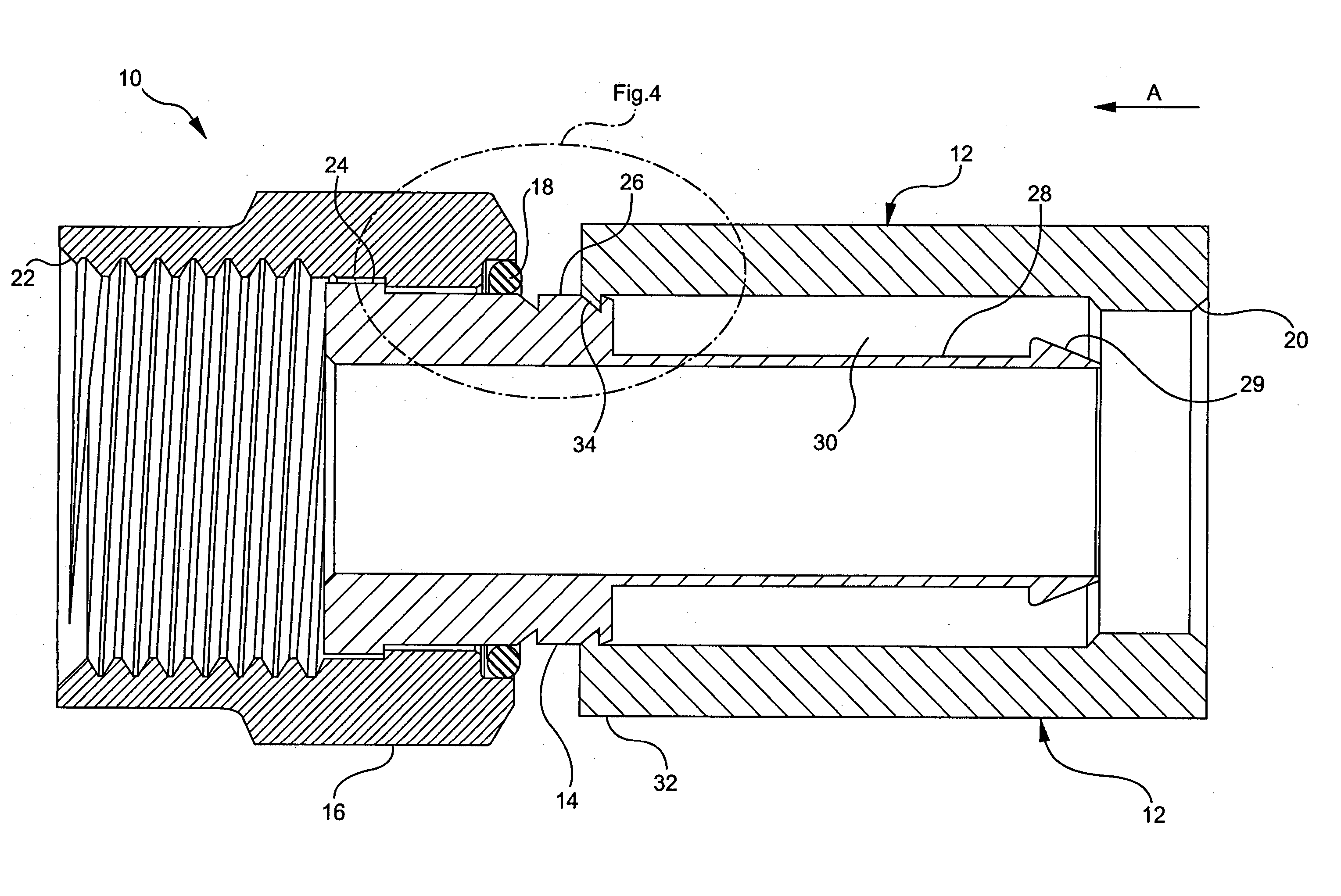 Coaxial cable connector