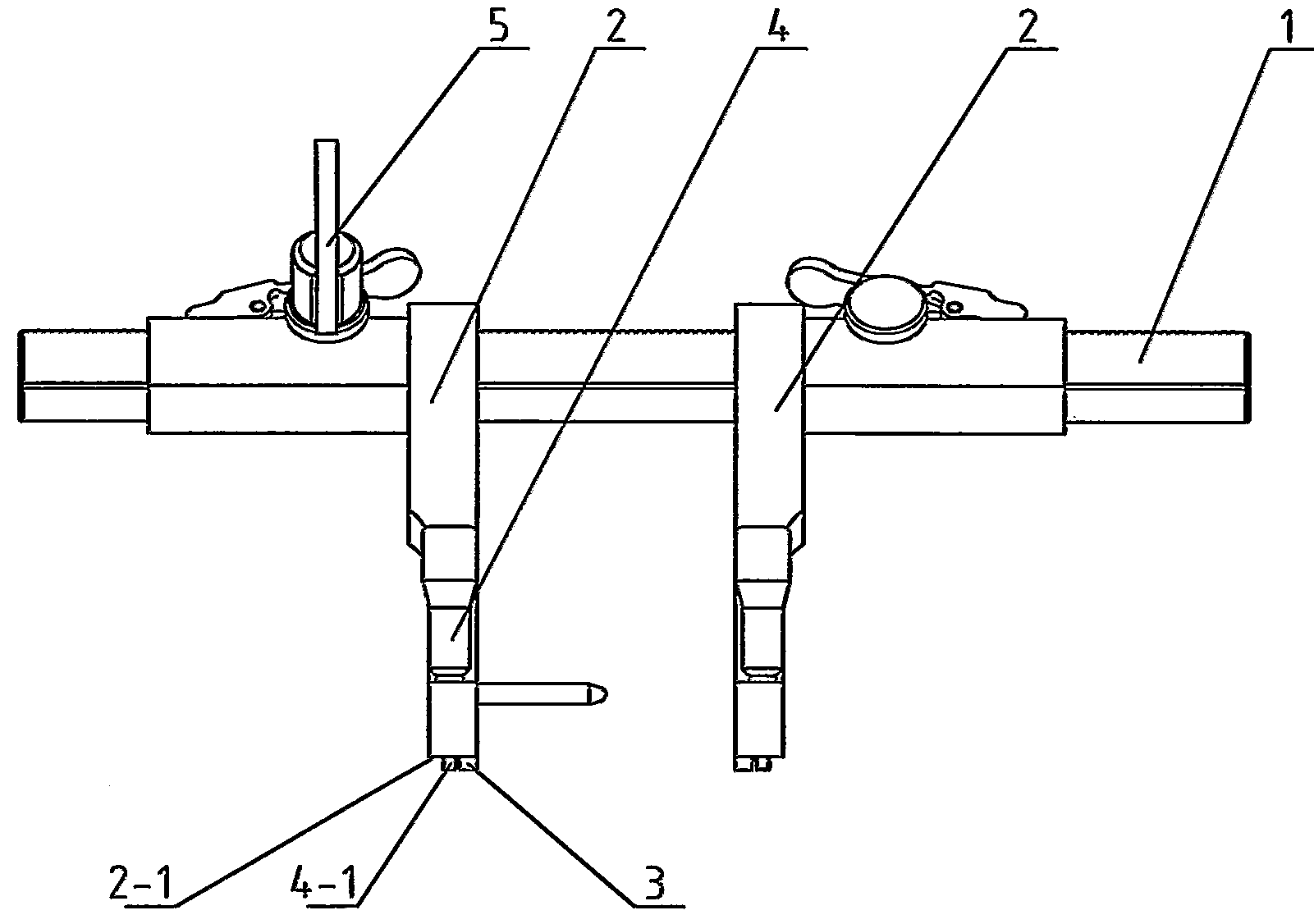 Installation tool for sternum closing fixator